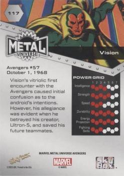 Vision back card image