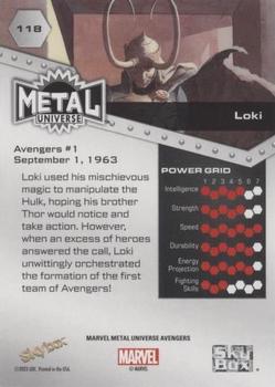 Loki back card image