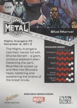 Blue Marvel back card image