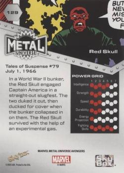 Red Skull back card image