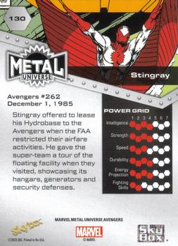 Stingray back card image