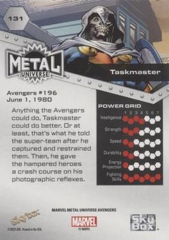 Taskmaster back card image