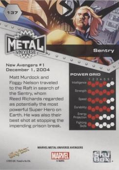 Sentry back card image