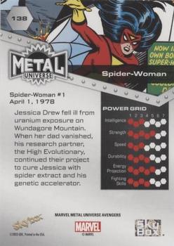 Spider-Woman back card image