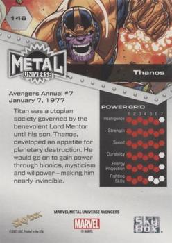 Thanos back card image