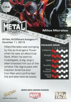 Miles Morales back card image