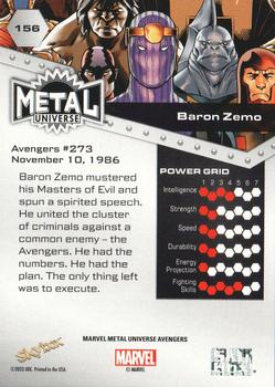 Baron Zemo back card image