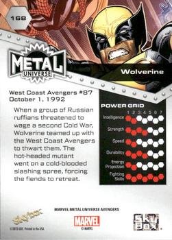 Wolverine back card image