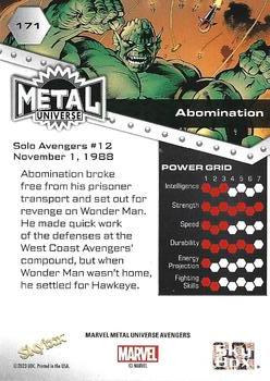 Abomination back card image