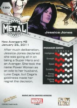 Jessica Jones back card image