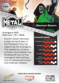 Doctor Doom back card image