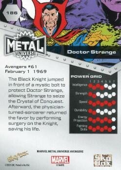 Doctor Strange back card image