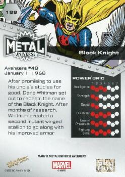 Black Knight back card image