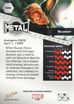 Quasar back card image