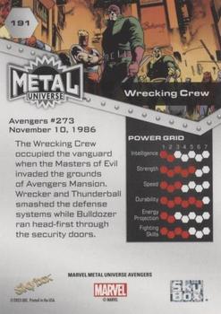 Wrecking Crew back card image