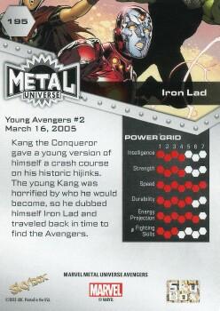 Iron Lad back card image