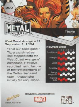 Tigra back card image