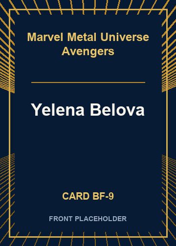 Yelena Belova card thumbnail