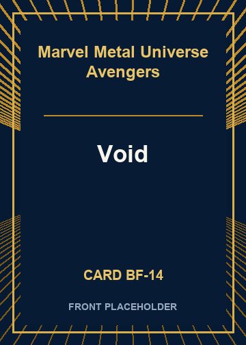 Void front card image