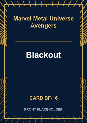 Blackout card thumbnail