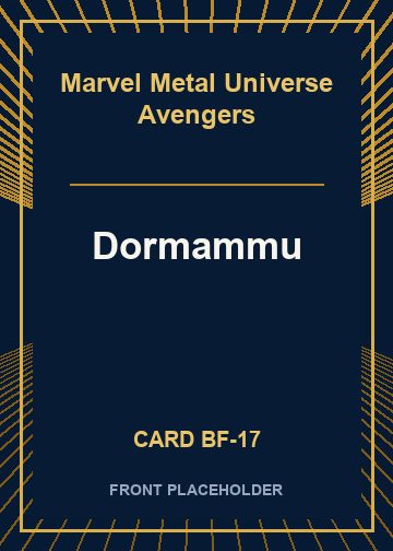 Dormammu card thumbnail