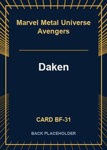Daken back card image