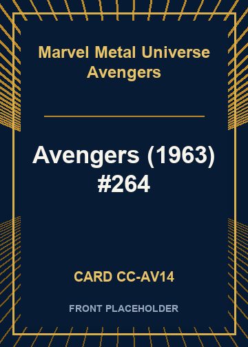Avengers (1963) #264 card thumbnail