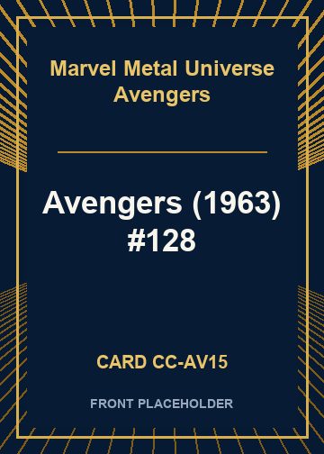 Avengers (1963) #128 card thumbnail