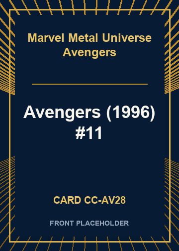 Avengers (1996) #11 card thumbnail