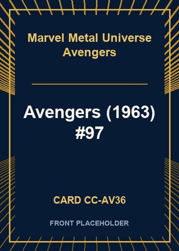 Avengers (1963) #97 card thumbnail