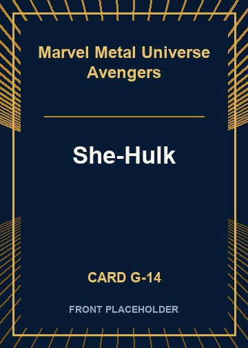 She-Hulk card thumbnail