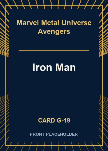 Iron Man card thumbnail