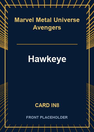 Hawkeye card thumbnail