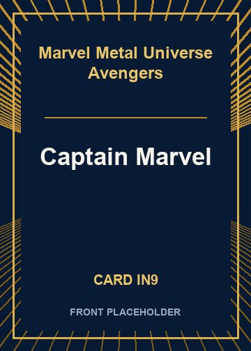 Captain Marvel card thumbnail