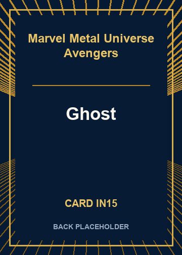 Ghost back card image