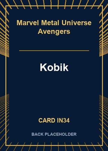 Kobik back card image