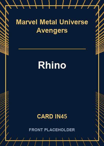 Rhino card thumbnail