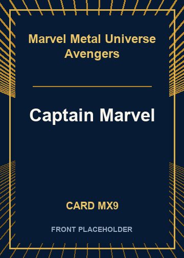 Captain Marvel card thumbnail