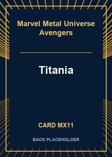 Titania back card image