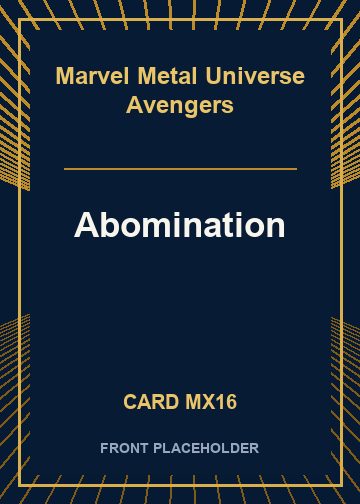 Abomination card thumbnail
