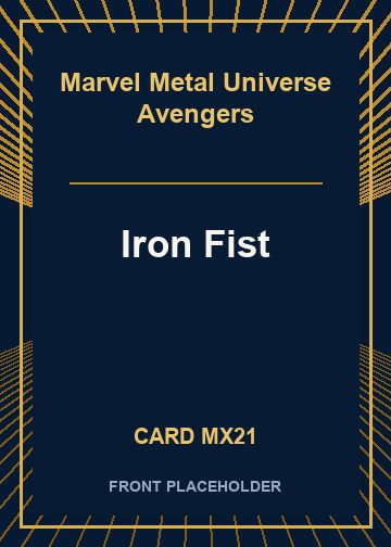 Iron Fist card thumbnail