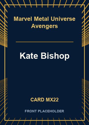 Kate Bishop card thumbnail