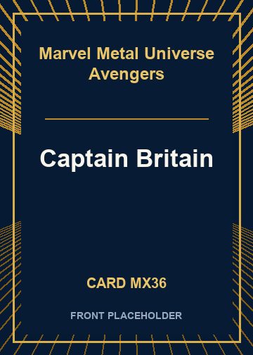 Captain Britain card thumbnail