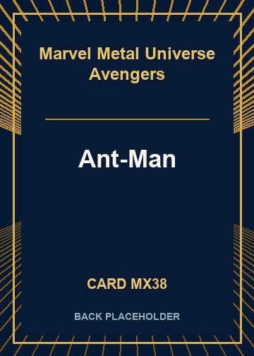 Ant-Man back card image
