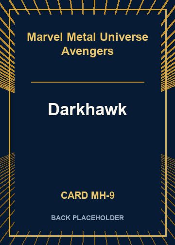 Darkhawk back card image