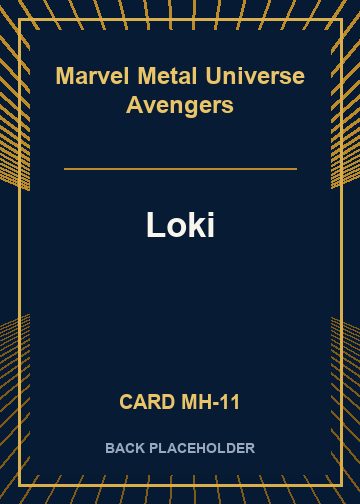 Loki back card image
