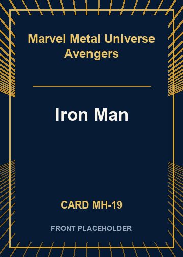 Iron Man card thumbnail