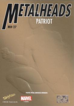 Patriot back card image