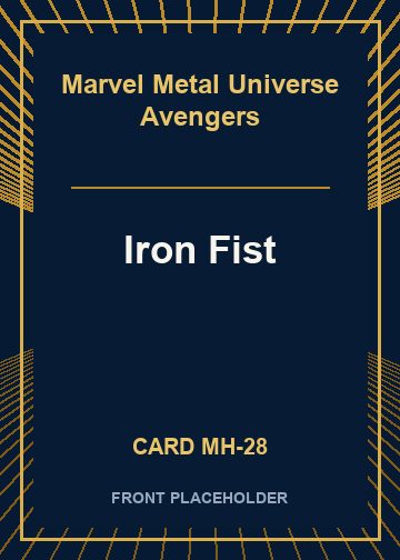 Iron Fist card thumbnail