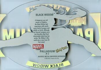 Black Widow back card image